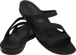 Womens Sailing Shoes Crocs Women's Swiftwater Black/Black