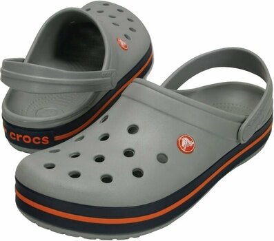 Sejlersko Crocs Crocband Clog Sandaler Grey/Navy 48-49 - 1