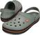 Obuv na loď Crocs Crocband Clog Sandále Grey/Navy 39-40