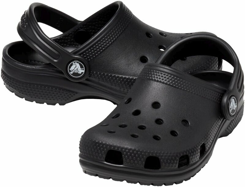 Buty żeglarskie dla dzieci Crocs Kids' Classic Clog T Black 23-24