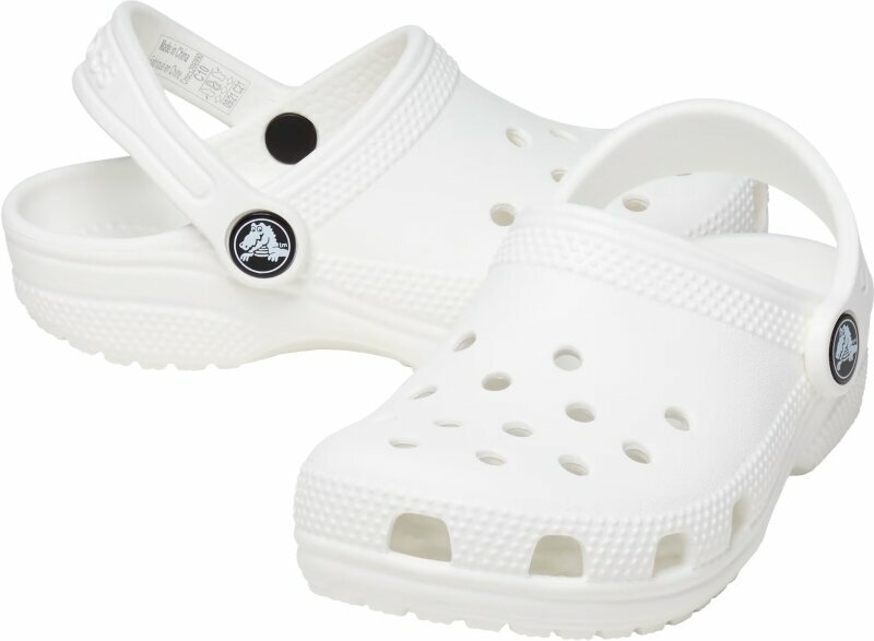 Dječje cipele za jedrenje Crocs Kids' Classic Clog T White 19-20