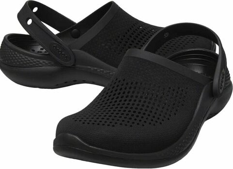 Unisex Schuhe Crocs LiteRide 360 Clog Black/Black 43-44 - 1