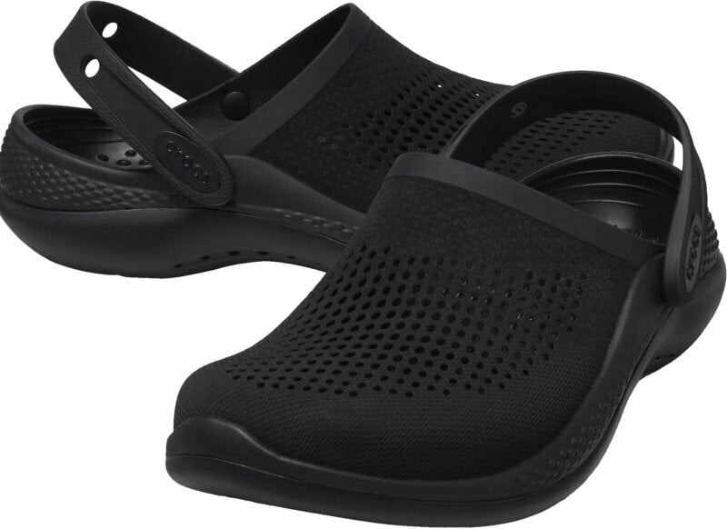 Unisex cipele za jedrenje Crocs LiteRide 360 Clog Black/Black 45-46