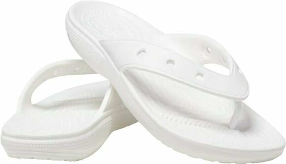 Buty żeglarskie unisex Crocs Classic Crocs Flip White 45-46 - 1