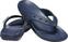 Obuv na loď Crocs Classic Flip Šlapky Navy 37-38
