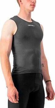 Kolesarski dres, majica Castelli Pro Mesh 2.0 Sleeveless Brezrokavnik Black L - 1