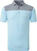 Camisa pólo Footjoy End-On-End Block Mens Polo Shirt White/True Blue/Navy XL Camisa pólo