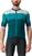 Camisola de ciclismo Castelli Sezione Jersey Jersey Deep Teal/Quetzal Green 2XL