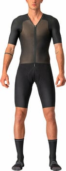 Cykeltrøje Castelli Btw Speed Suit Jersey-Shorts Black XL - 1