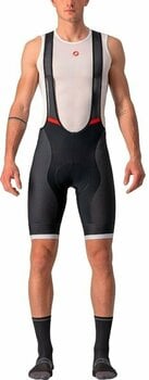 Pantaloncini e pantaloni da ciclismo Castelli Competizione Kit Bibshort Black/Silver Gray S Pantaloncini e pantaloni da ciclismo - 1