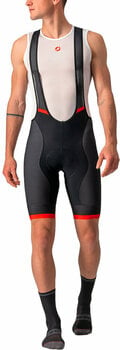 Cyklo-kalhoty Castelli Competizione Kit Bibshort Black/Red L Cyklo-kalhoty - 1