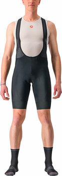 Biciklističke hlače i kratke hlače Castelli Entrata 2 Bibshort Black S Biciklističke hlače i kratke hlače - 1