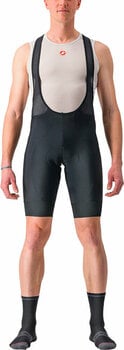 Biciklističke hlače i kratke hlače Castelli Entrata 2 Bibshort Black L Biciklističke hlače i kratke hlače - 1