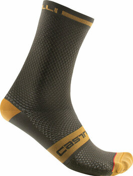 Kerékpáros zoknik Castelli Superleggera T 12 Sock Deep Green L/XL Kerékpáros zoknik - 1