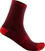 Kolesarske nogavice Castelli Superleggera T 12 Sock Bordeaux S/M Kolesarske nogavice