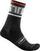 Kerékpáros zoknik Castelli Prologo 15 Sock Black 2XL Kerékpáros zoknik