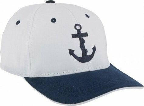 Námornícka čiapka, šiltovka Sailor Cap Anchor White/Blue - 1
