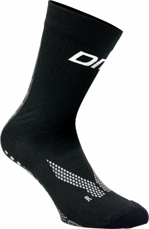 Chaussettes de cyclisme DMT S-Print Biomechanic Sock Black XS/S Chaussettes de cyclisme