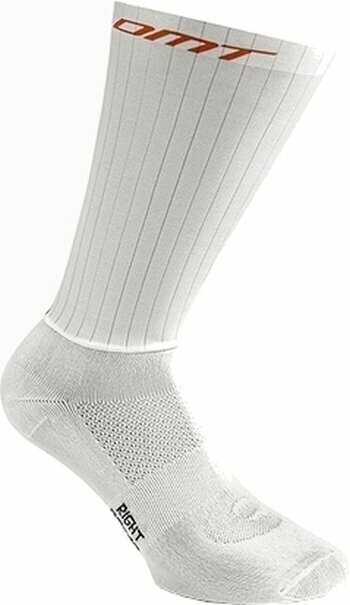 Cyklo ponožky DMT Aero Race Sock White XS/S Cyklo ponožky