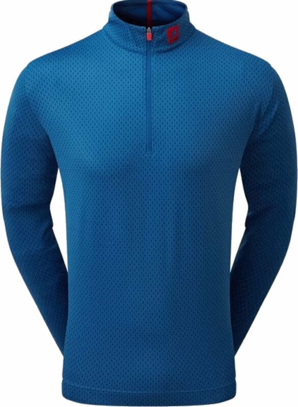 Kapuzenpullover/Pullover Footjoy Tonal Print Knit Chill-Out Mens Sweater Twilight S
