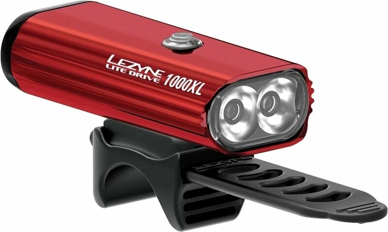 Pyörän valot Lezyne Lite Drive 1000XL 1000 lm Red/Hi Gloss Pyörän valot