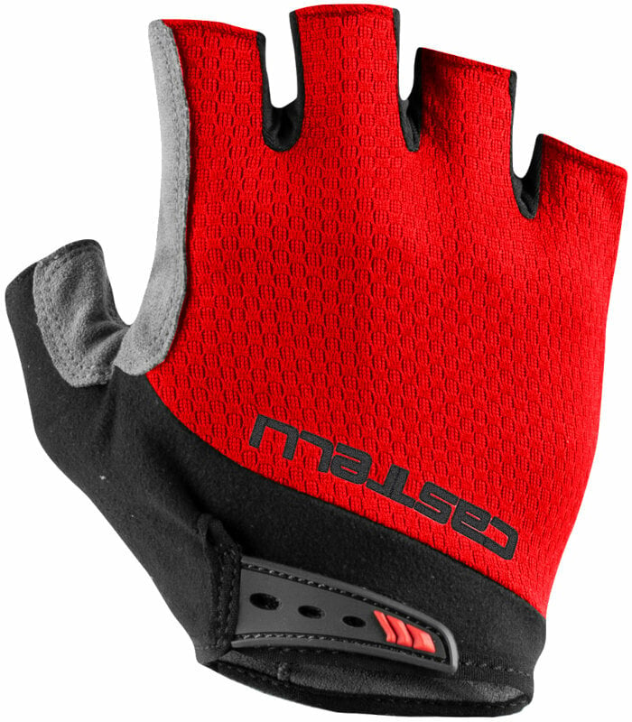 guanti da ciclismo Castelli Entrata V Glove Red S guanti da ciclismo