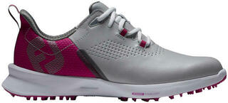 Ženske cipele za golf Footjoy FJ Fuel Grey/Berry/Dark Grey 40,5 Ženske cipele za golf (Skoro novo)