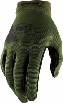 Rękawice kolarskie 100% Ridecamp Gloves Army Green/Black 2XL Rękawice kolarskie - 1