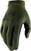 Fietshandschoenen 100% Ridecamp Gloves Army Green/Black 2XL Fietshandschoenen
