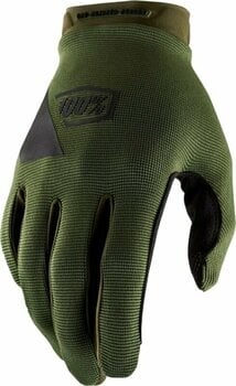 Rękawice kolarskie 100% Ridecamp Gloves Army Green/Black XL Rękawice kolarskie - 1