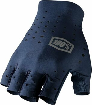 Cyklistické rukavice 100% Sling Bike Short Finger Gloves Navy M Cyklistické rukavice - 1