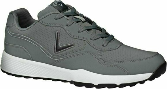 Chaussures de golf pour hommes Callaway The 82 Mens Golf Shoes Charcoal/White 39 - 1