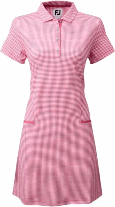 Gonne e vestiti Footjoy Womens Golf Dress Hot Pink S