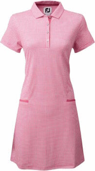Falda / Vestido Footjoy Womens Golf Dress Hot Pink S - 1