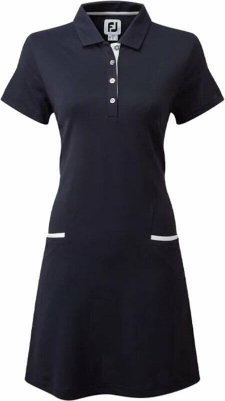 Gonne e vestiti Footjoy Womens Golf Dress Navy/White S