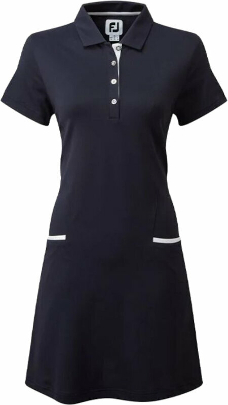 Sukňa / Šaty Footjoy Womens Golf Dress Navy/White M Sukňa / Šaty