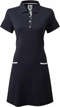 Поли и рокли Footjoy Womens Golf Dress Navy/White L - 1