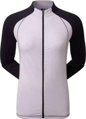 Mikina/Svetr Footjoy Houndstooth Printed Midlayer Navy/Purple Cloud