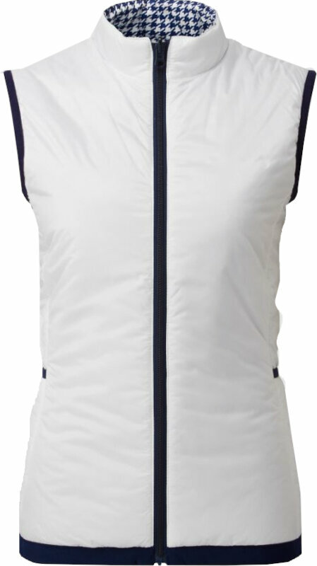 Mellény Footjoy Reversible Insulated Womens Vest White/Navy S