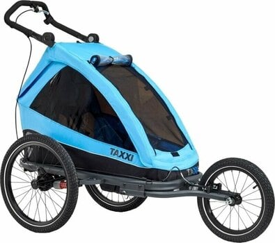 Gyerekülés és pótkocsi kerékpárokhoz taXXi Kids Elite One Cyan Blue Gyerekülés és pótkocsi kerékpárokhoz - 1