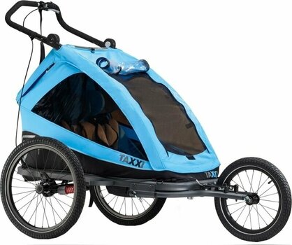 Gyerekülés és pótkocsi kerékpárokhoz taXXi Kids Elite Two Cyan Blue Gyerekülés és pótkocsi kerékpárokhoz - 1