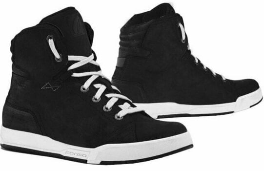 Motoristični čevlji Forma Boots Swift Dry Black/White 43 Motoristični čevlji - 1