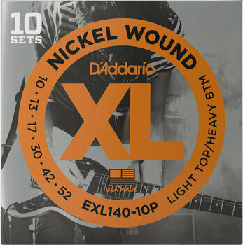 Snaren voor elektrische gitaar D'Addario EXL140-10P - 1