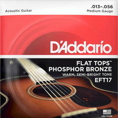Corzi chitare acustice D'Addario EFT17 Corzi chitare acustice