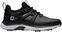 Férfi golfcipők Footjoy Hyperflex Carbon Mens Golf Shoes Black/White/Grey 45