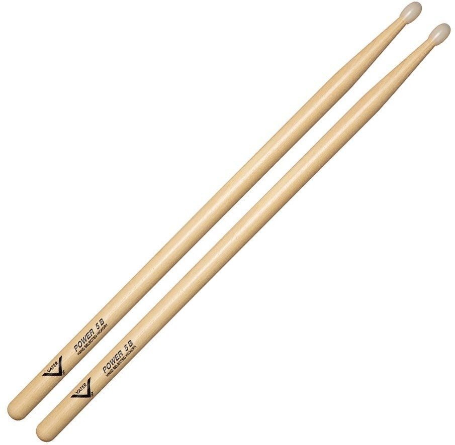 Drumsticks Vater VHP5BN American Hickory Power 5B Drumsticks