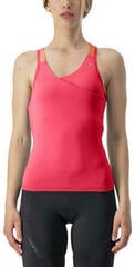 Cycling jersey Castelli Solaris W Top Hibiscus/Soft Orange