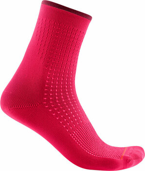 Cyklo ponožky Castelli Premio W Sock Persian Red L/XL Cyklo ponožky - 1