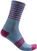Чорапи за колоездене Castelli Superleggera W 12 Sock Violet Mist L/XL Чорапи за колоездене