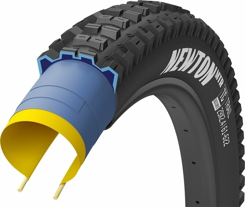 MTB bike tyre Goodyear Newton MTR Trail Tubeless Complete 27,5" (584 mm) Black 2.4 MTB bike tyre